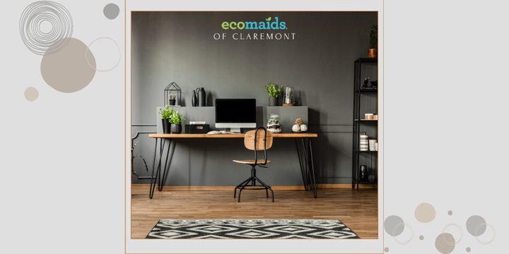 A nice clean workspace brought to you by ecomaids